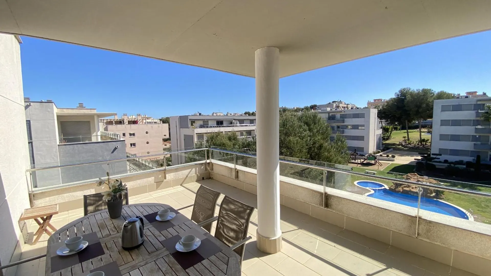 Tarracohomes-Th26 Apartamento En Salou Con Piscina, Padel Y Tenis 0*,